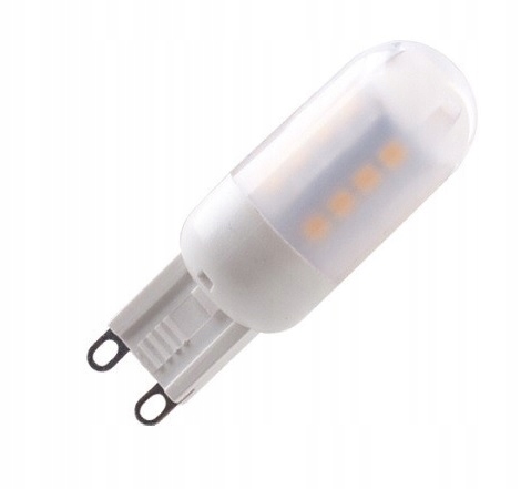 FOREVER LIGHT źródło LED G9 3W (odp.20W) 3000K ciepła 270lm 230V mleczna180
