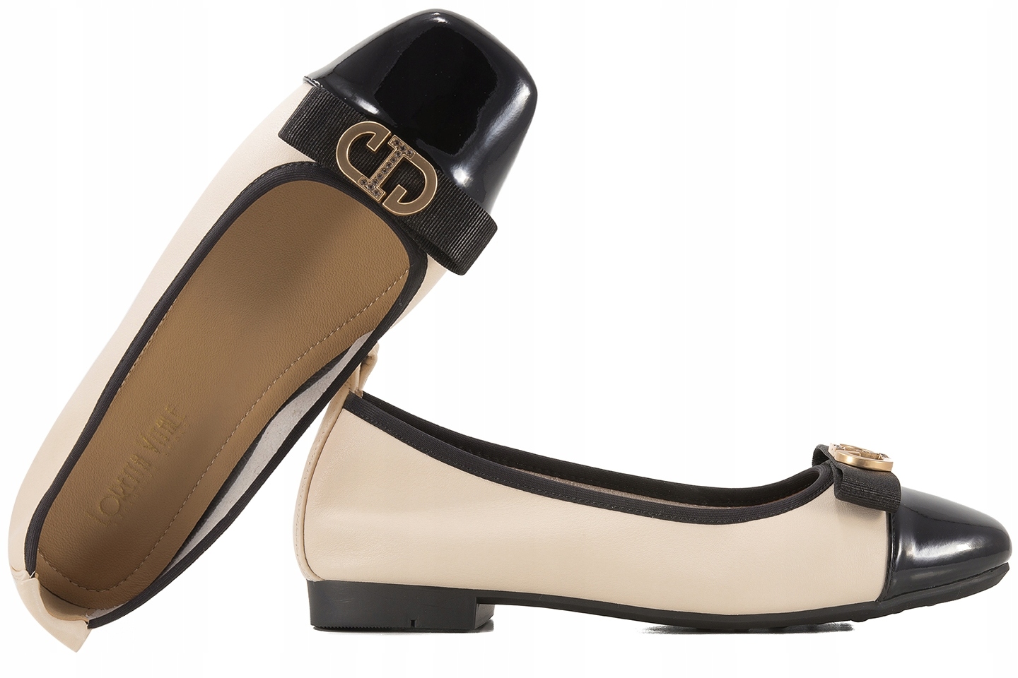 Loretta Vitale E40304B Balerínky Dámské Polobotky Balerínky béžová