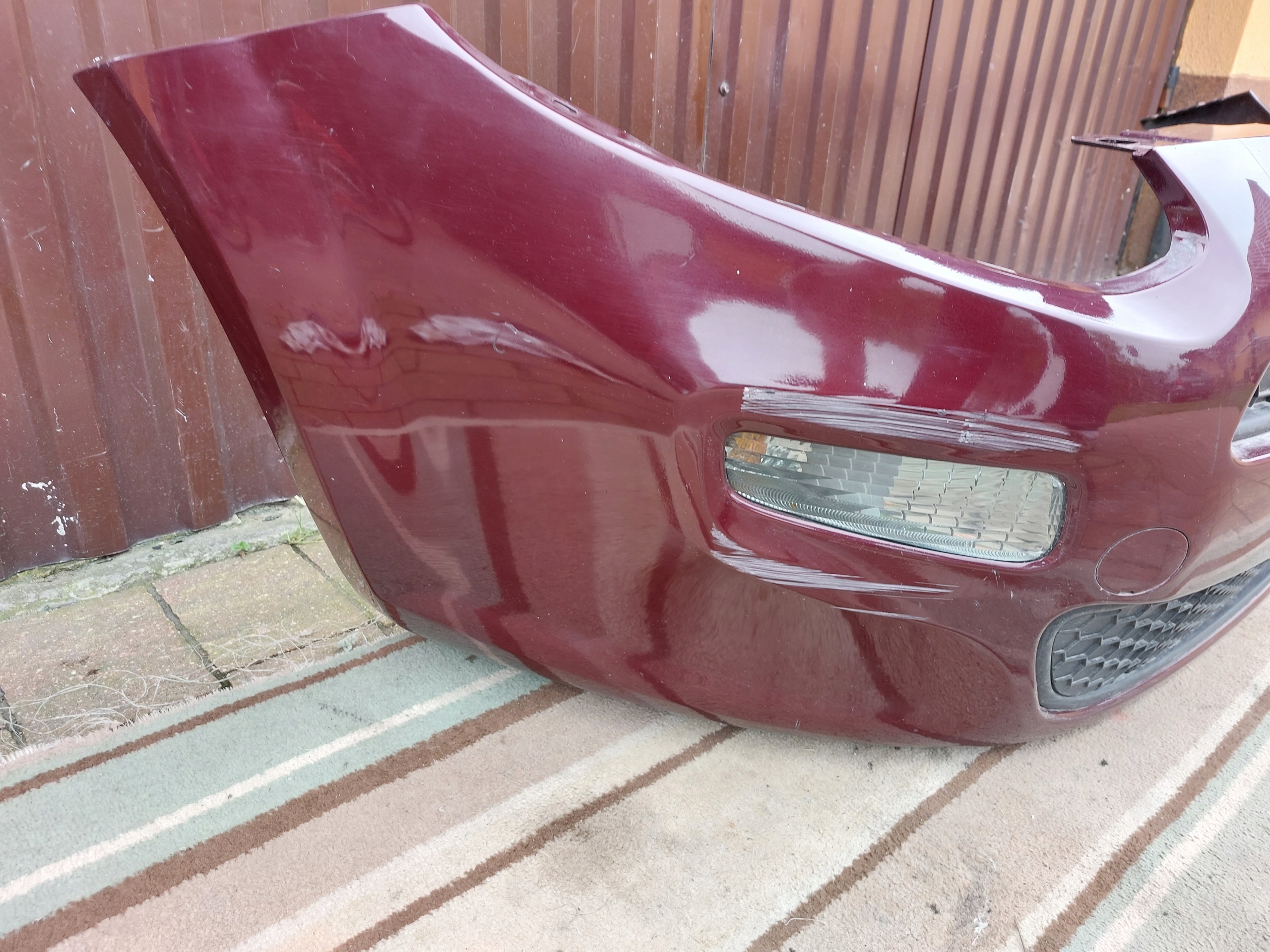 bumper front FIAT PUNTO 2012-2018 claret