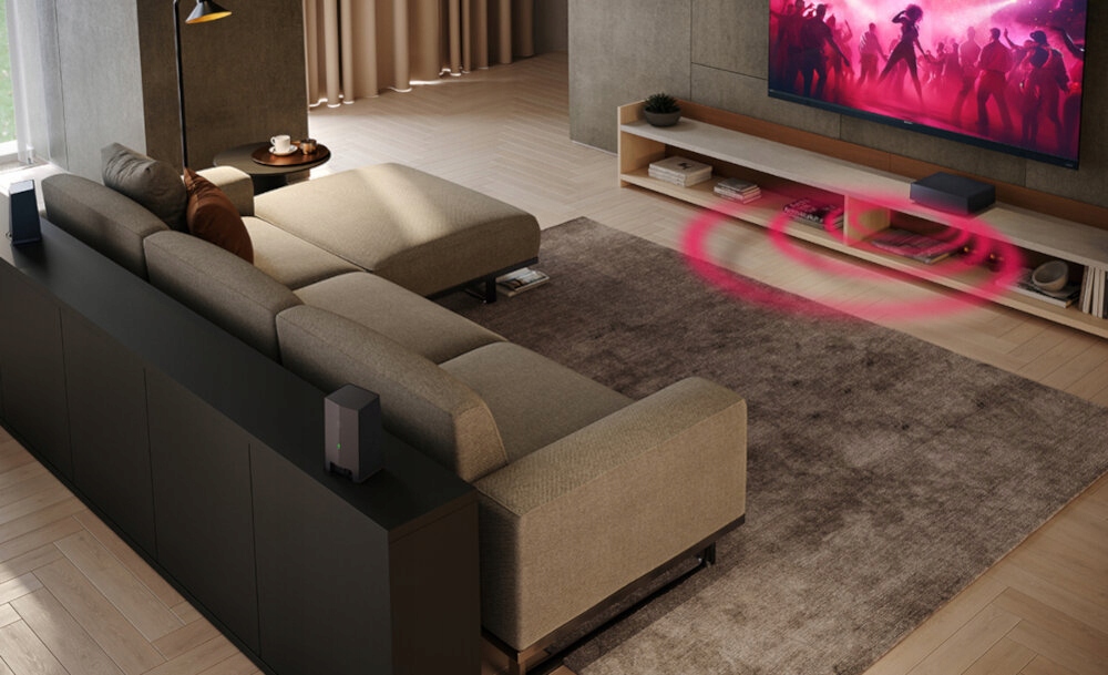 Subwoofer SHARP CP-AWS0101 45W Czarny Model CP-AWS0101