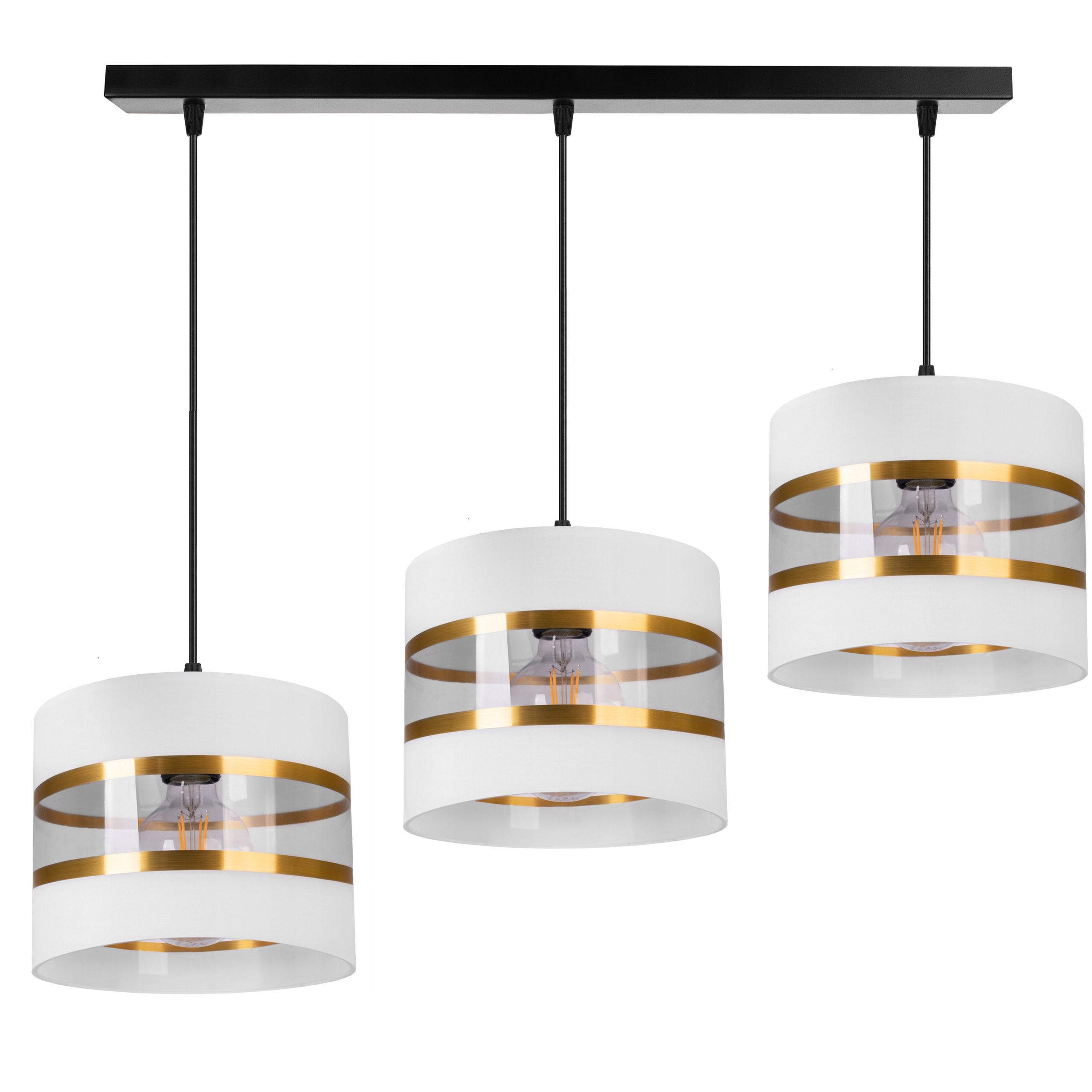 LAMPA WISZĄCA ZWIS SUFITOWA ŻYRANDOL ABAŻUR LED Zasilanie sieciowe