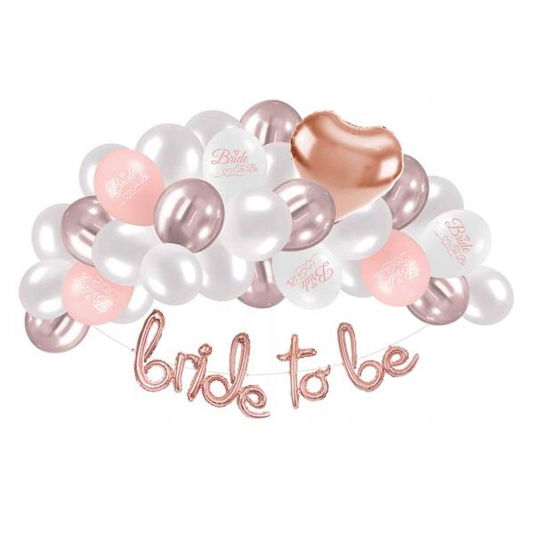 

Balony na Wieczór Panieński Bride To Be girlanda