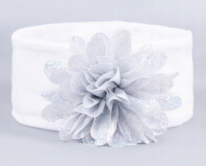 

Yo! Biała Opaska dziewczęca Z Kwiatem 38-44 cm