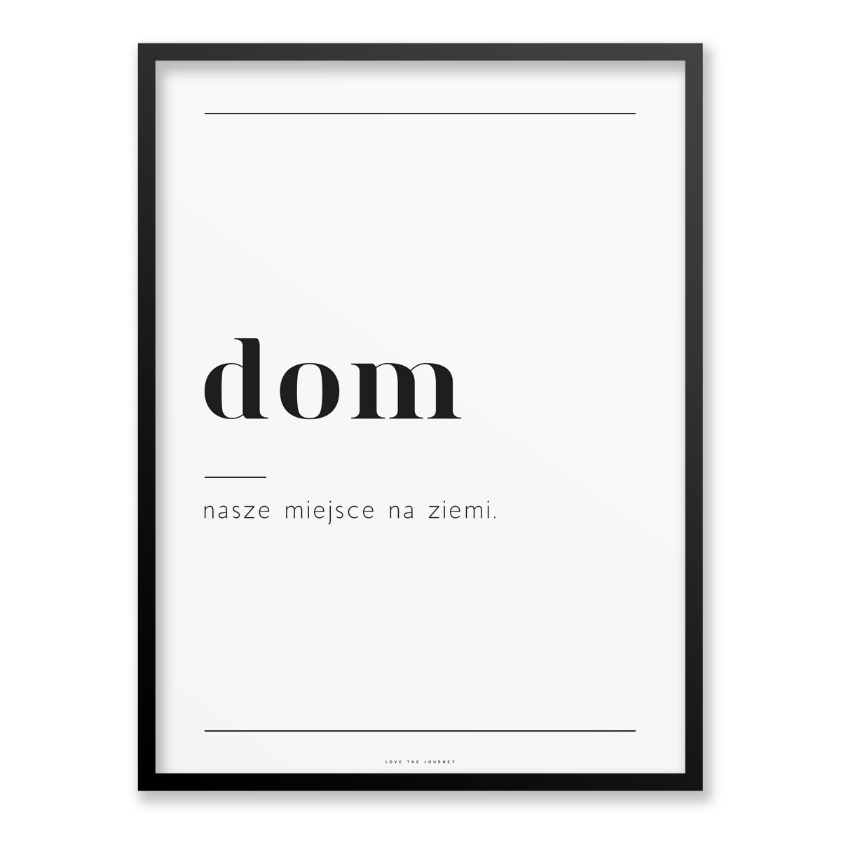 Napis Obraz Parapetówka Dom Plakat 30x40