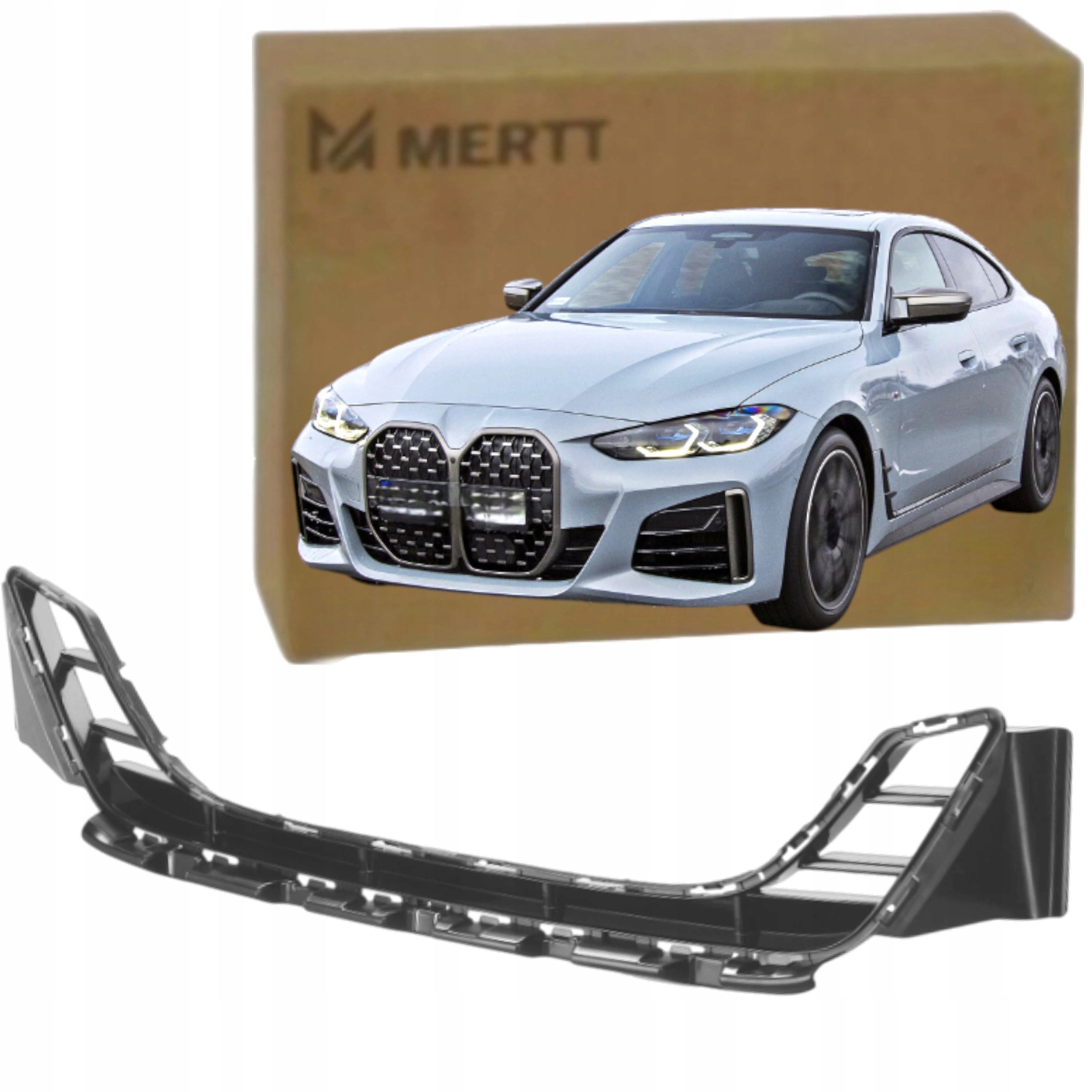 středová mřížka atrapa nárazníku přední M sada Bmw 4 G22 G23 51118077358