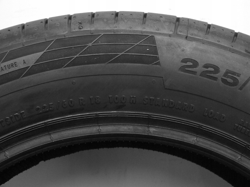 4L 225 60R18 Continental ContiSportContact5 4316 N Model ContiSportContact 5
