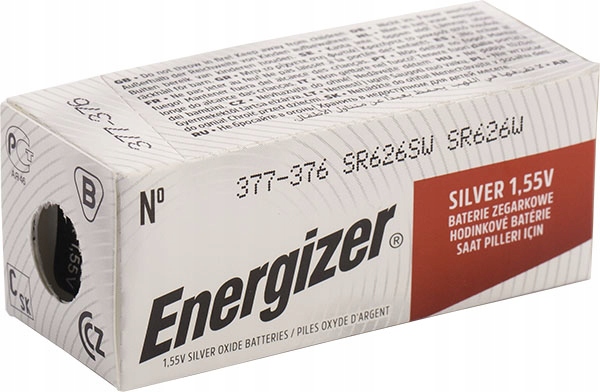 

10x Bateria Srebrowa Energizer Sr 626 S W 377 SR66