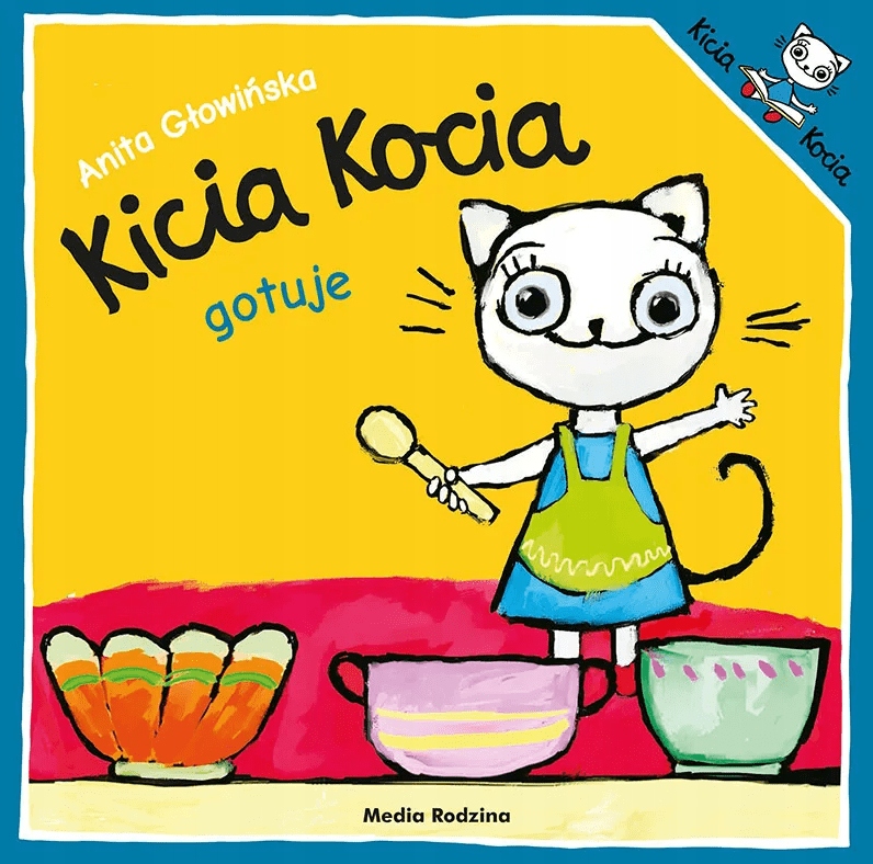 Książka edukacyjna Kicia Kocia gotuje bajka