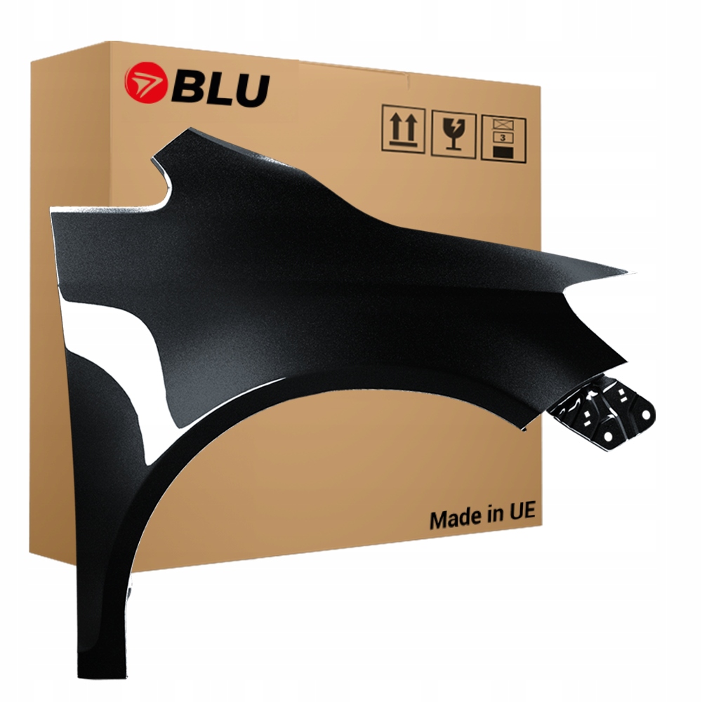 Blu Blatník Vw Golf VI Plus 6 LC9X pravý černý 09-13 přední DeepBlack