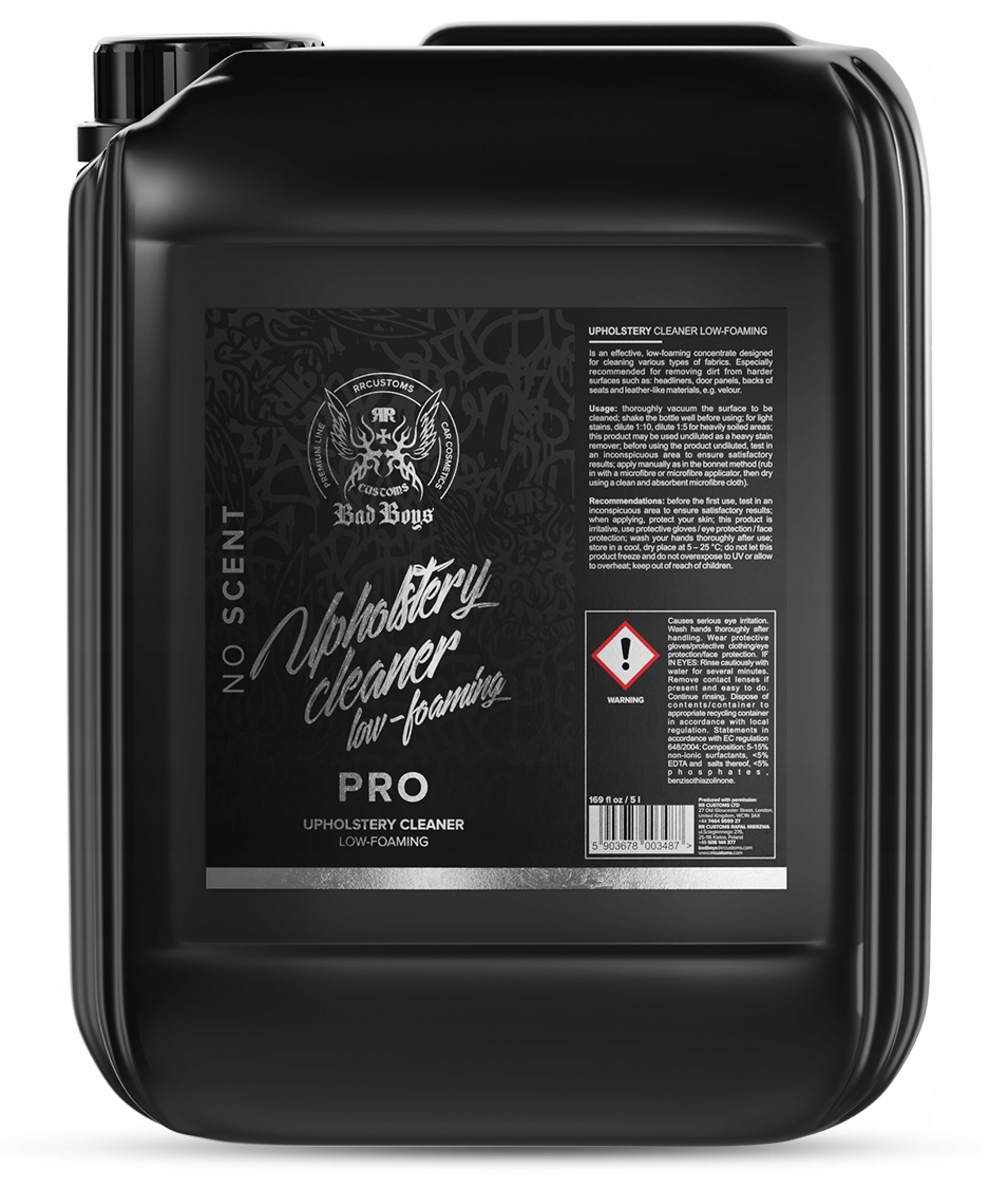 

Rrc Upholstery Low Foaming Pro 5L pranie tapicerki