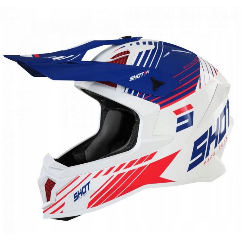 Crossová Prilba Quada Shot Lite Fury Navy Red Gloss (XL) A09-21A1-C04-11