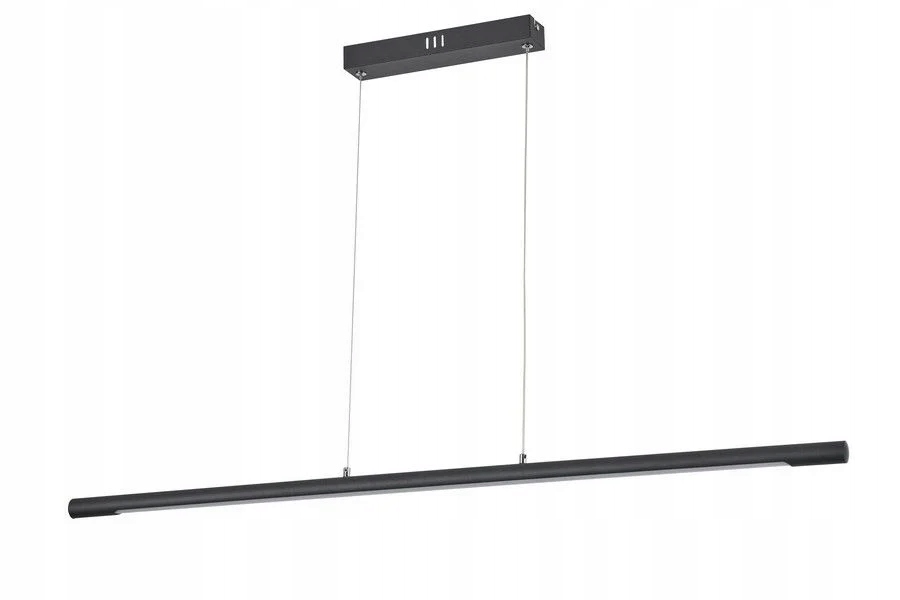 Závěsná lampa Branson Led 18W černá Lišta 100 cm Reality