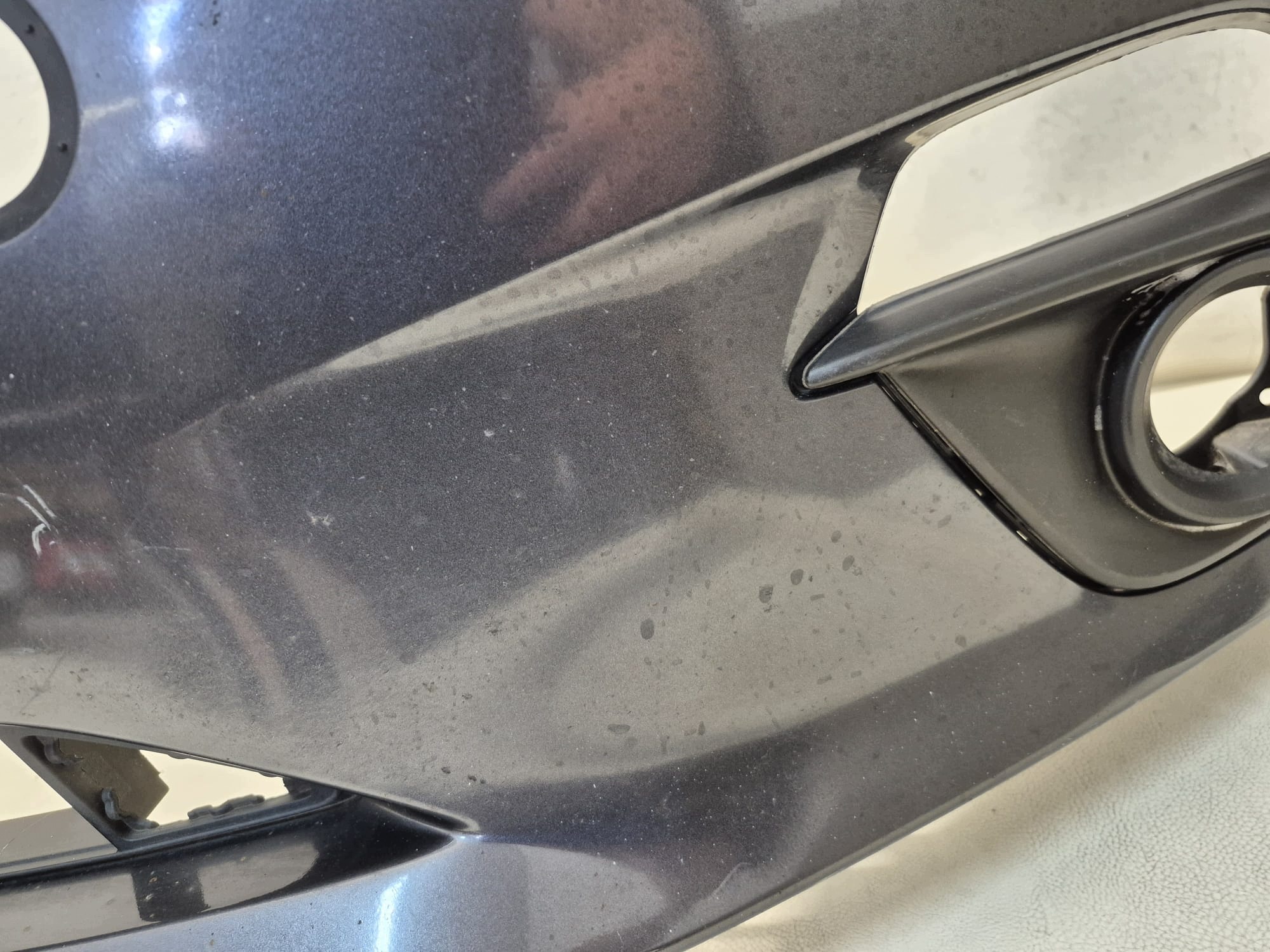MAZDA 3 III BM 13- bumper front front grill grid without DZIUR BHN1-50031