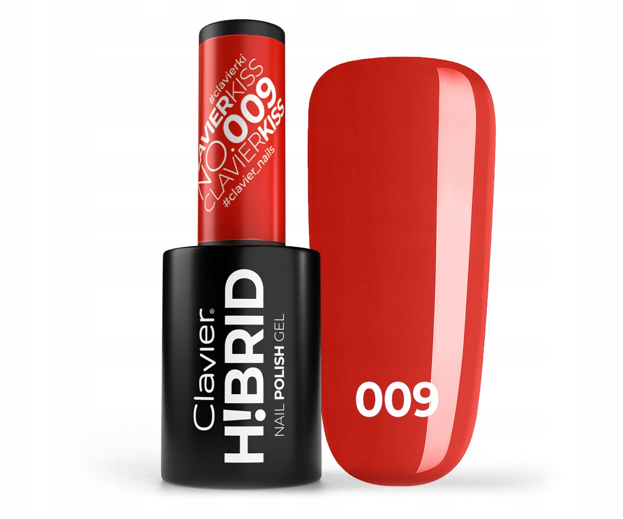 

Lakier Hybrydowy Uv Clavier H!ibrid 5 ML 009