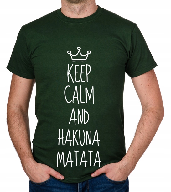 

koszulka Keep Calm And Hakuna Matata prezent