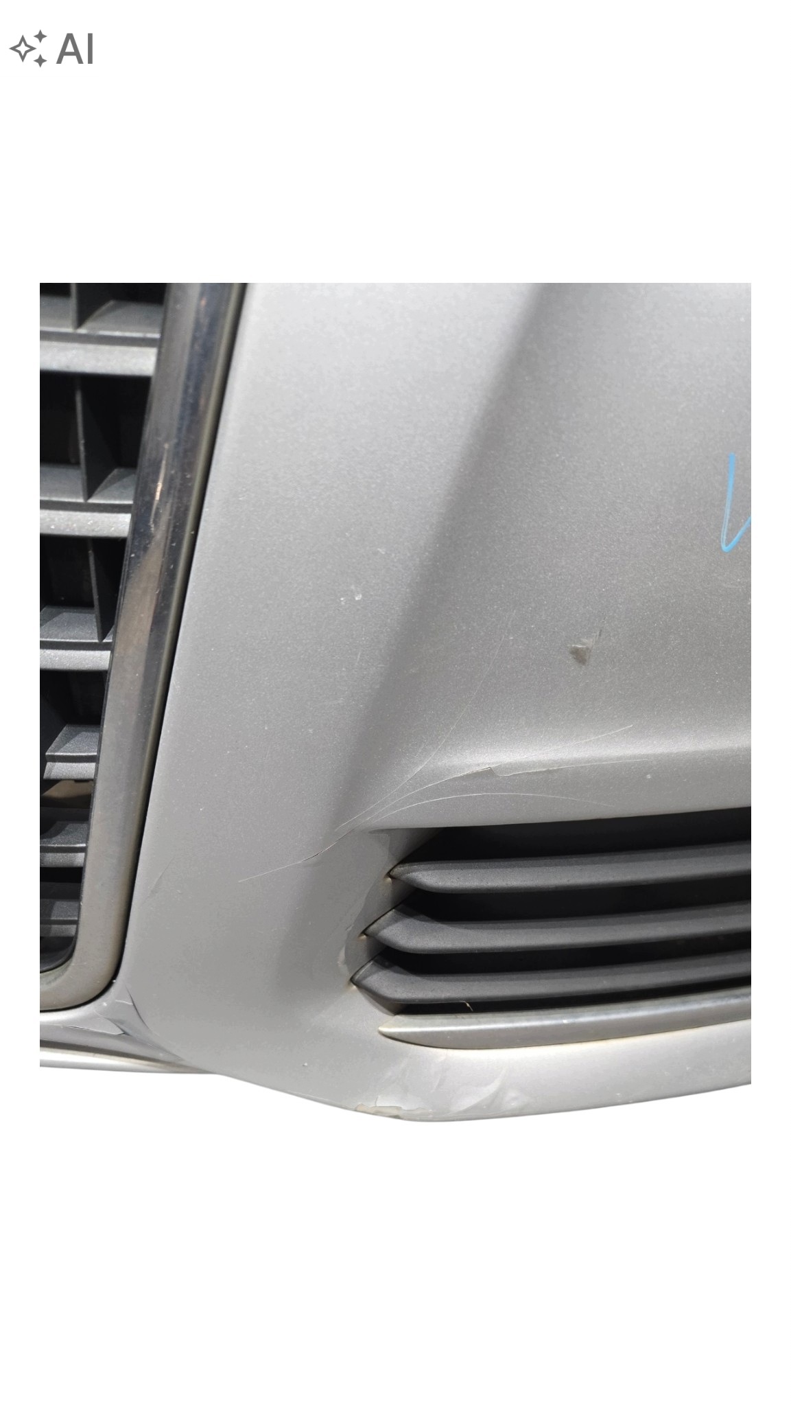 A6 C6 LIFT bumper front front grill grille complete LX7W 4F0807437AG