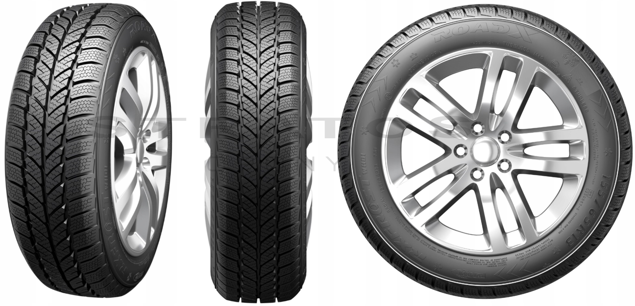 2x 205/55/16 V ROADX RXFROST WH01