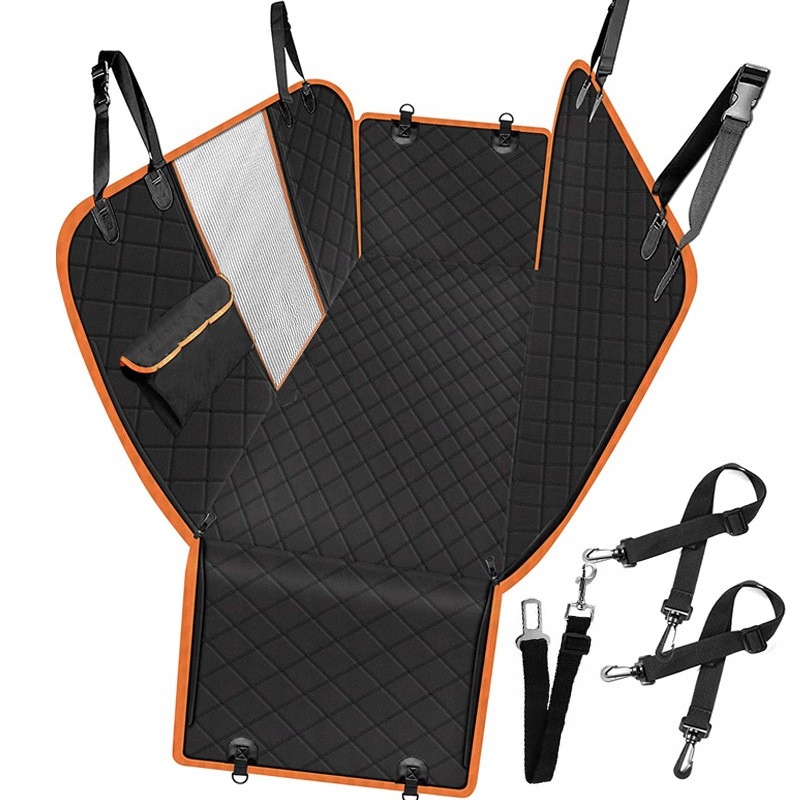 Levně Podložka Pro Psa Velká Do Sasmochodu Černá 40X137