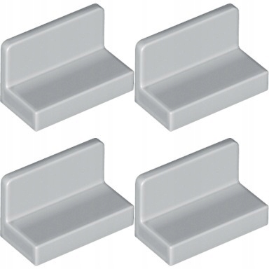 

Lego 4865b Panel 1x2x1 szary jasny (2g) 4 szt.