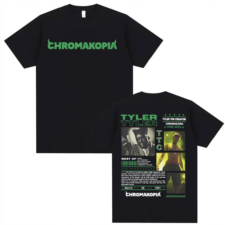 【新品】Tyler the Creator CHROMAKOPIA TシャツXL Tyler The Creator Chromakopia - Niska cena na Allegro