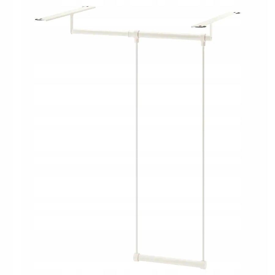 

Ikea Latthet Drążek na ubrania do ramy biały 60x55