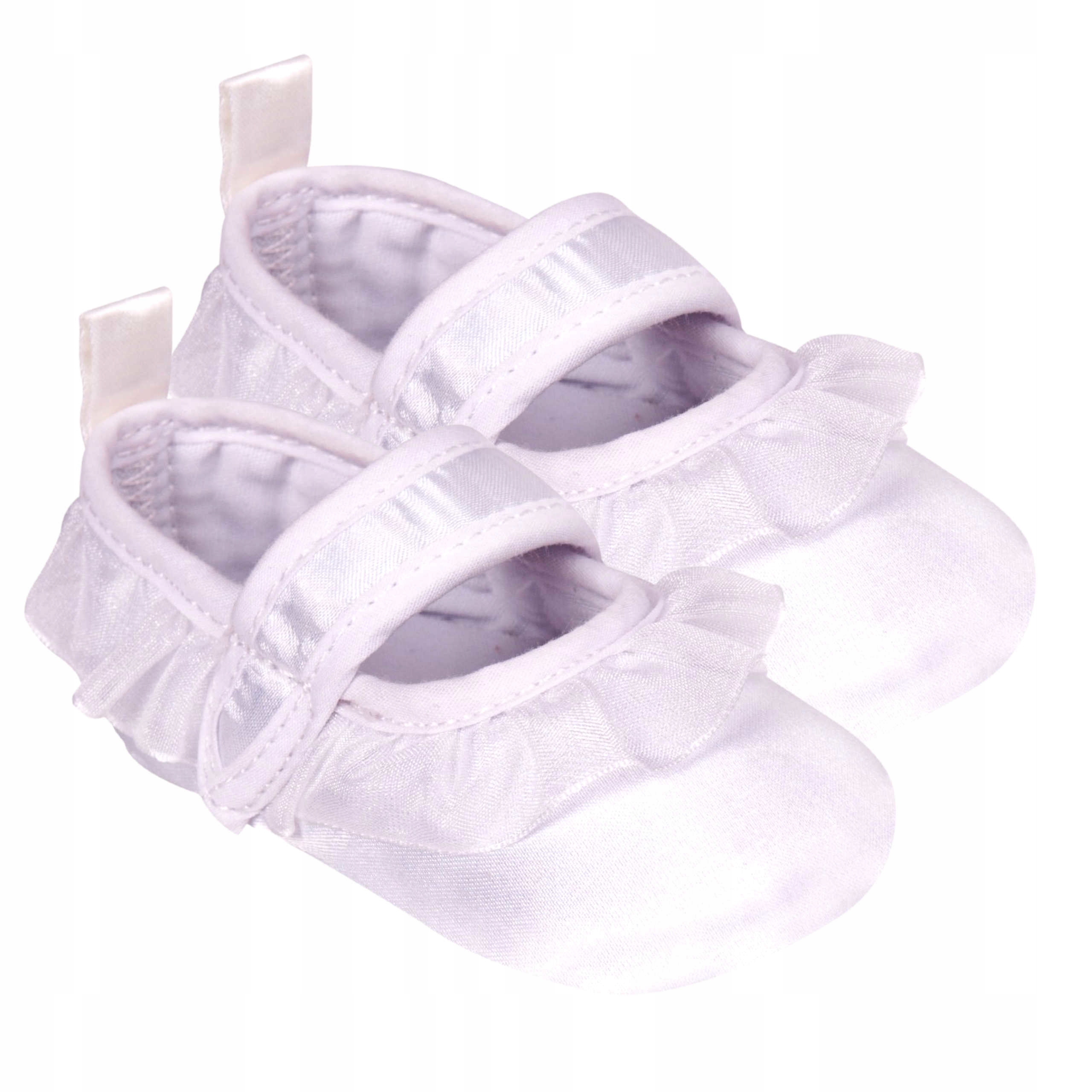 Niechodki buciki trampki BALERINY białe 11,5