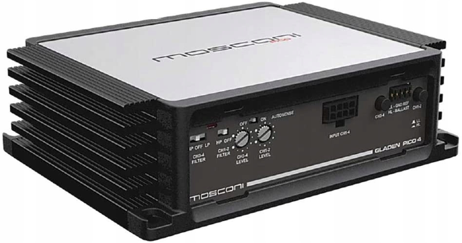 GLADEN Підсилювач PICO 4 4 канали 4X100W LL / HL 24V