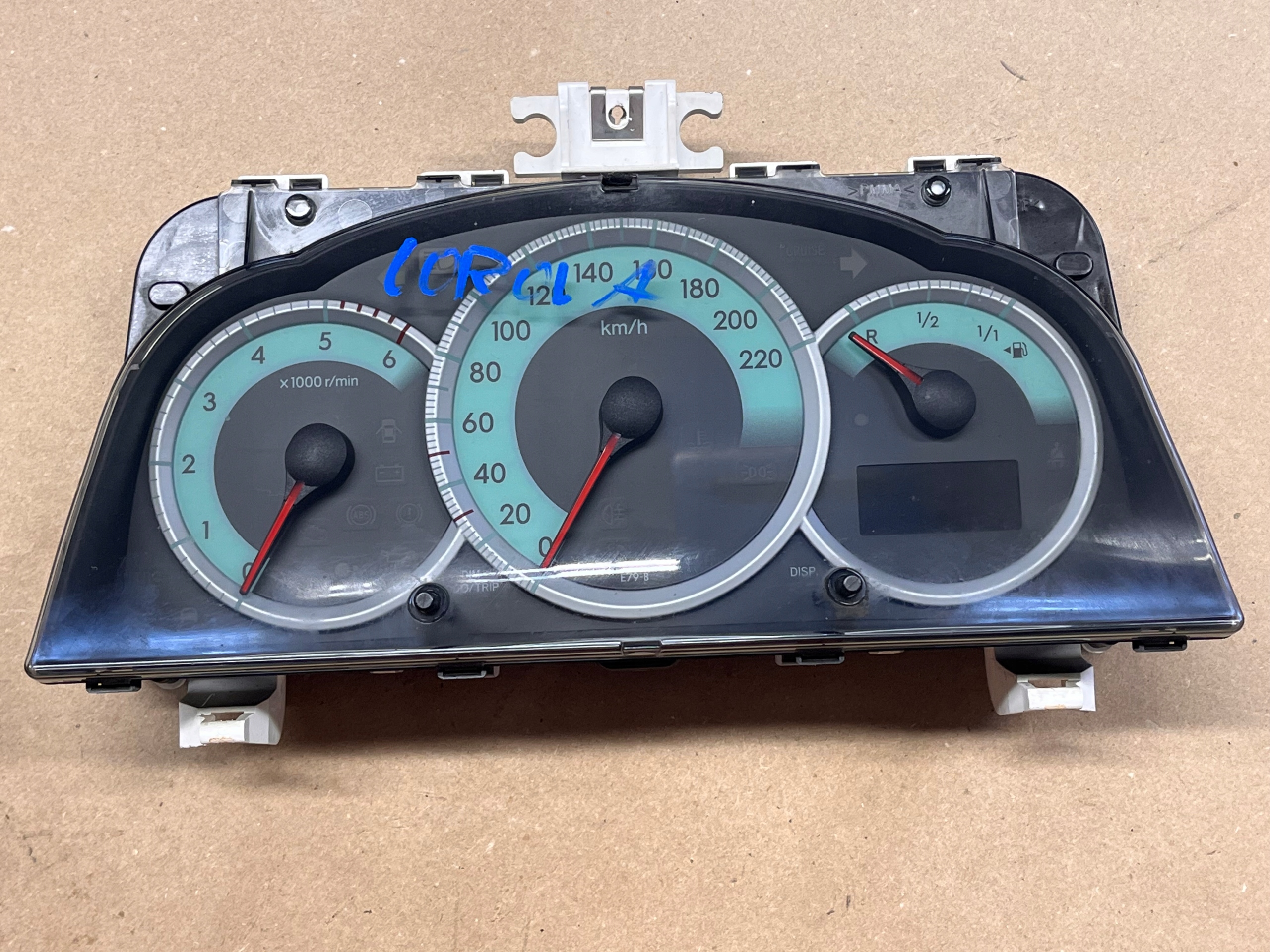 TOYOTA VERSO II COROLLA 1.4 D4D dials dials 83800-0F060-L