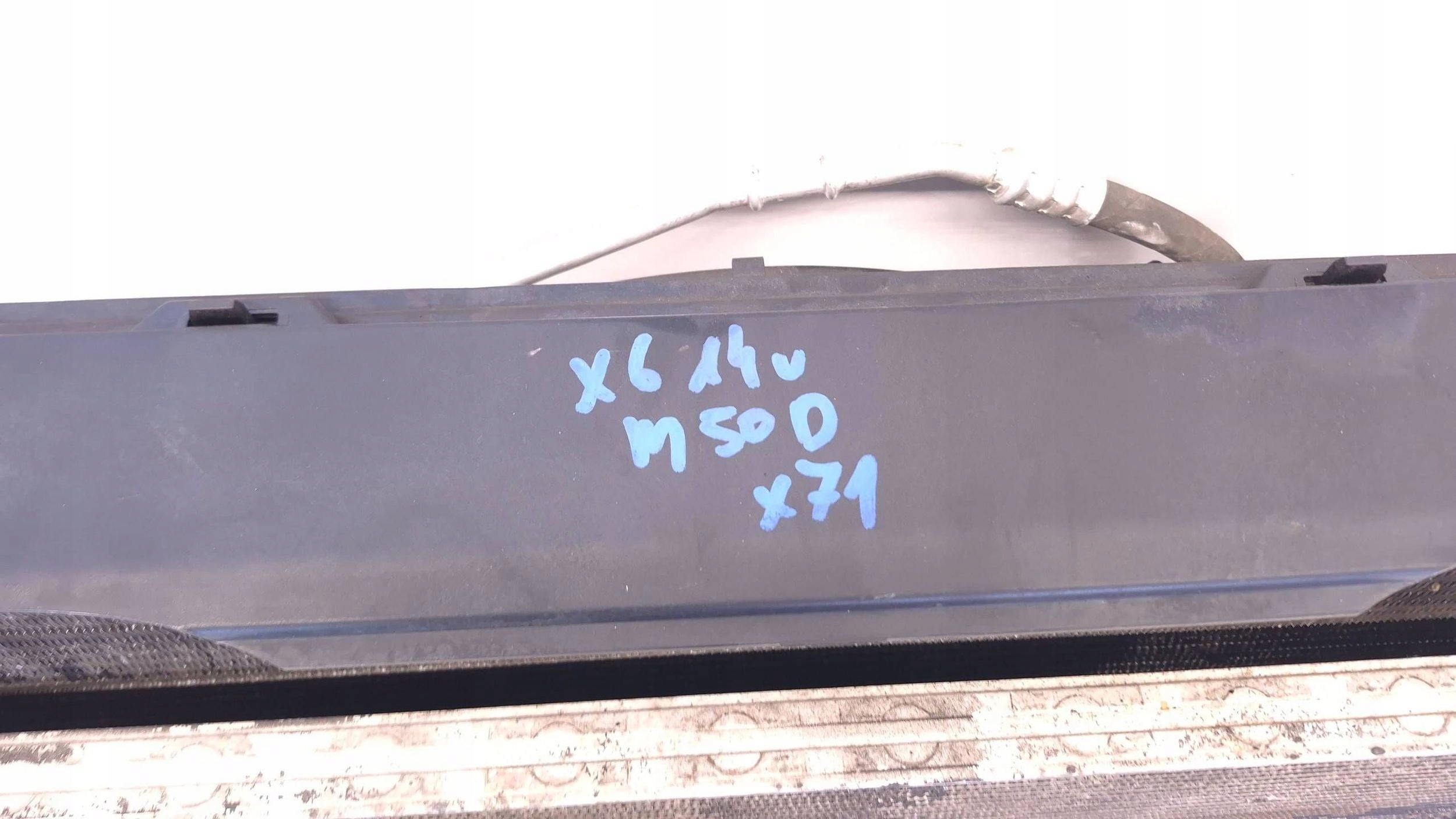 KOMPLET chladiče ventilátor BMW X6 E71 M50D 381KM 14r