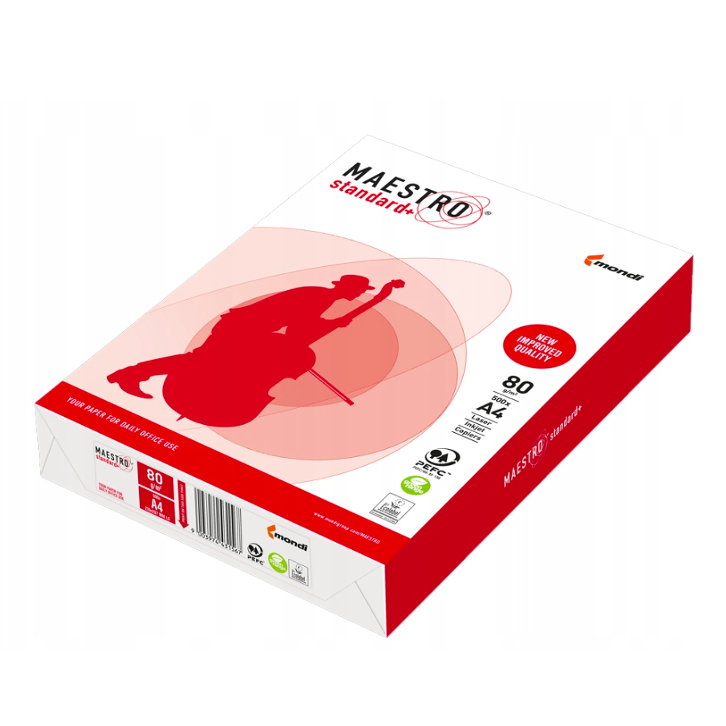 

Papier Ksero A4 Maestro Standard Plus 80G 500ark