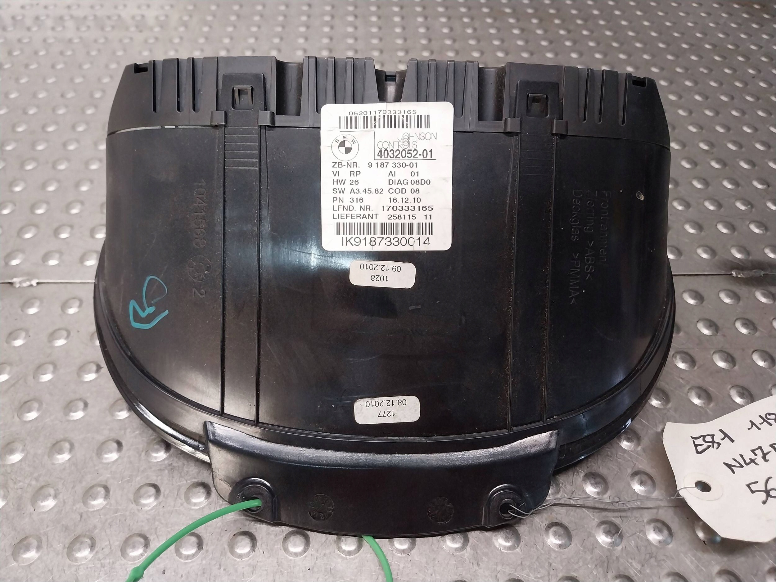 budíky budiky 9187330 BMW E81 E82 E87 EUROPA Originál