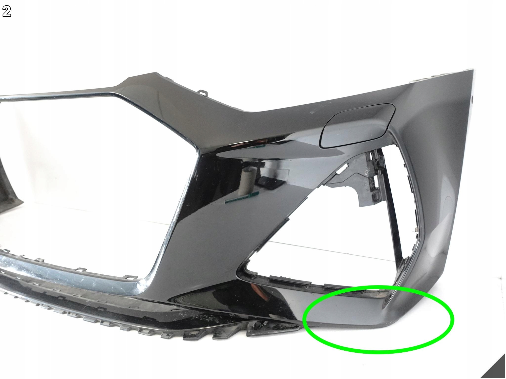 AUDI RS7 4K8 RS6 4K0 C8 20- bumper BUMPER front (washers/PDC) + ZASLEPKI