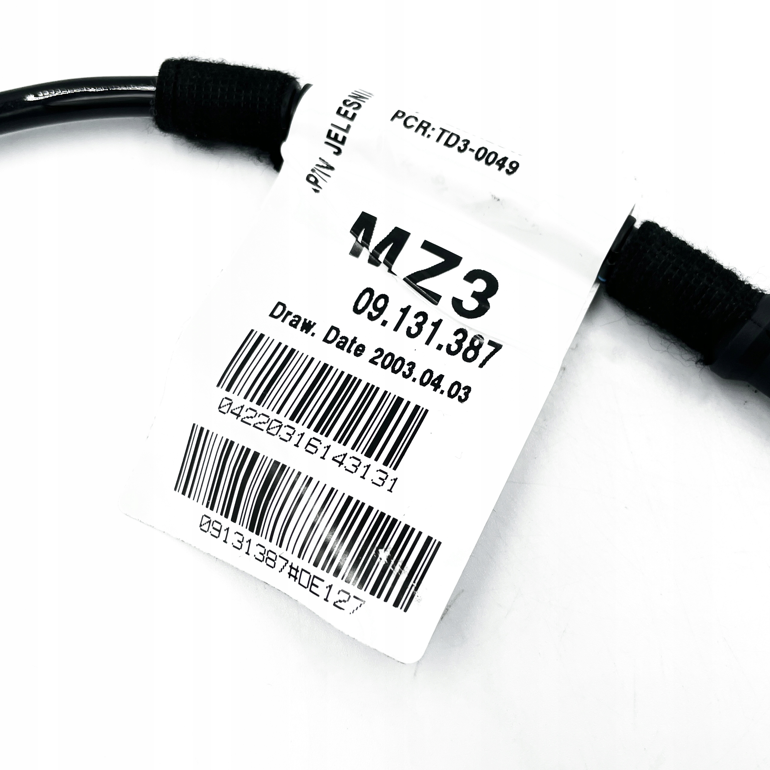 opel oe 9131387 патрубок ABS