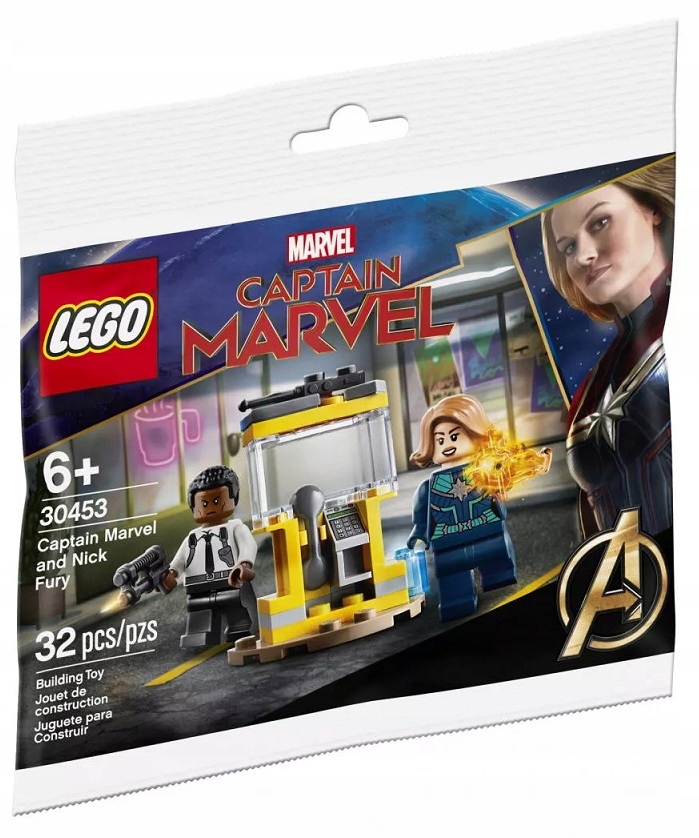 

Lego Heroes Cpt. Marvel I Nick Fury 30453
