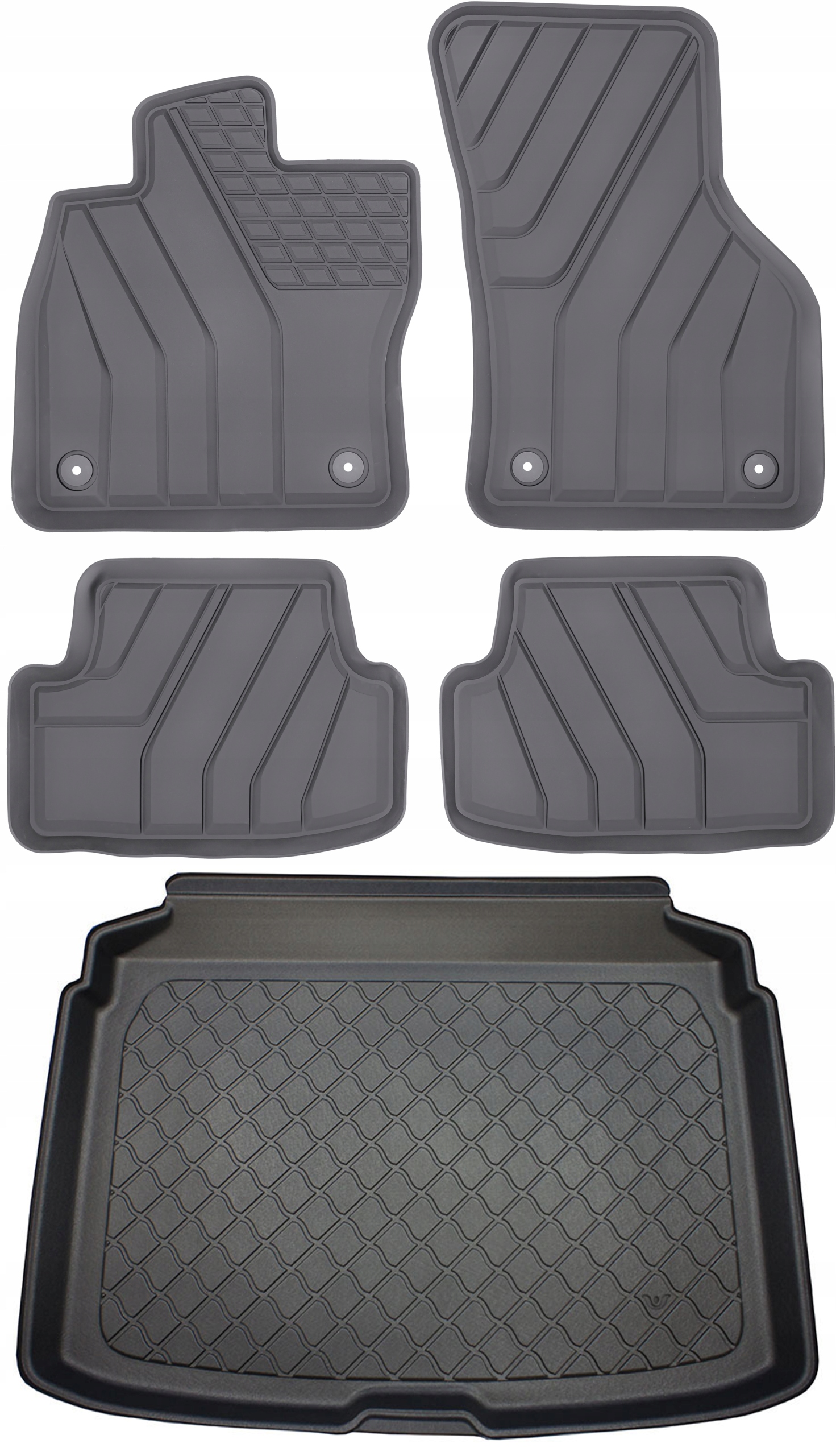 Audi A3 8V Sportback 5D 2013-2020 Sada Gumové rohože rohož