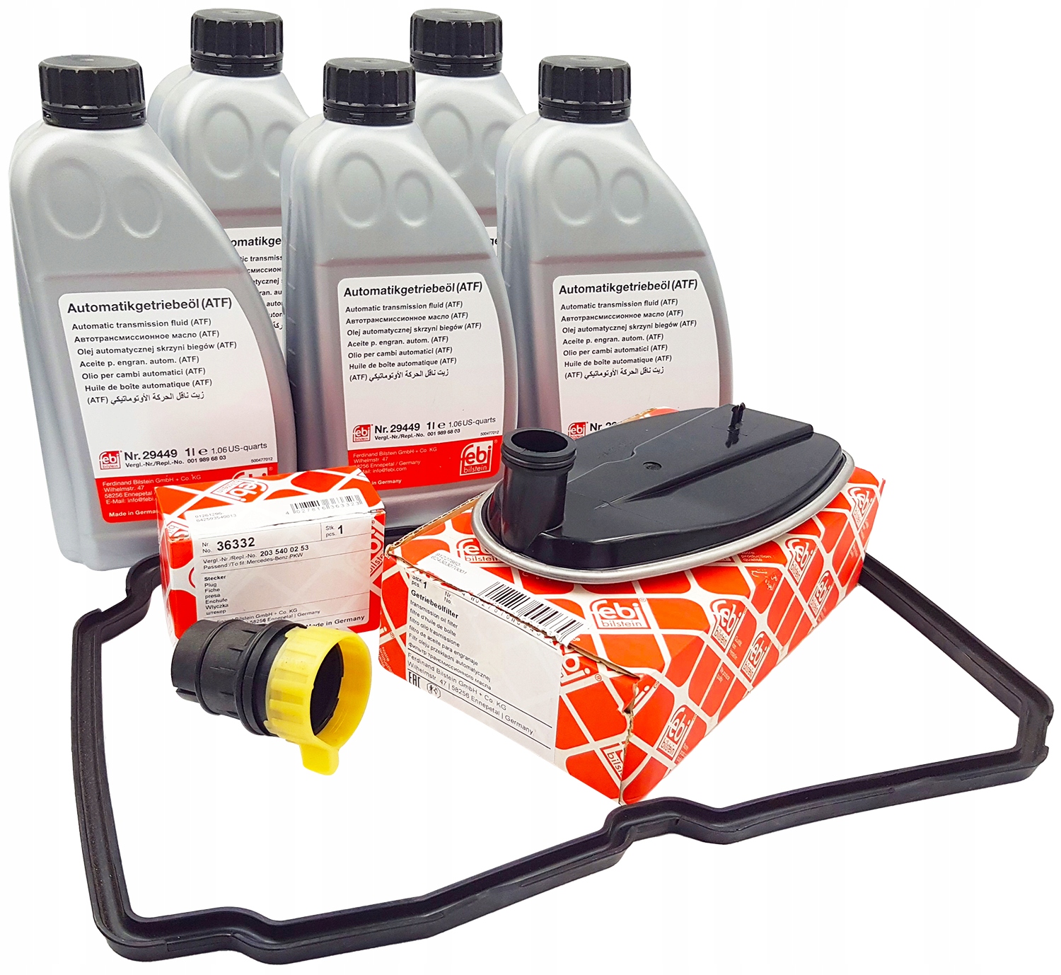 

Febi Filtr Olej 5L Mercedes E W210 W211 W212 C207