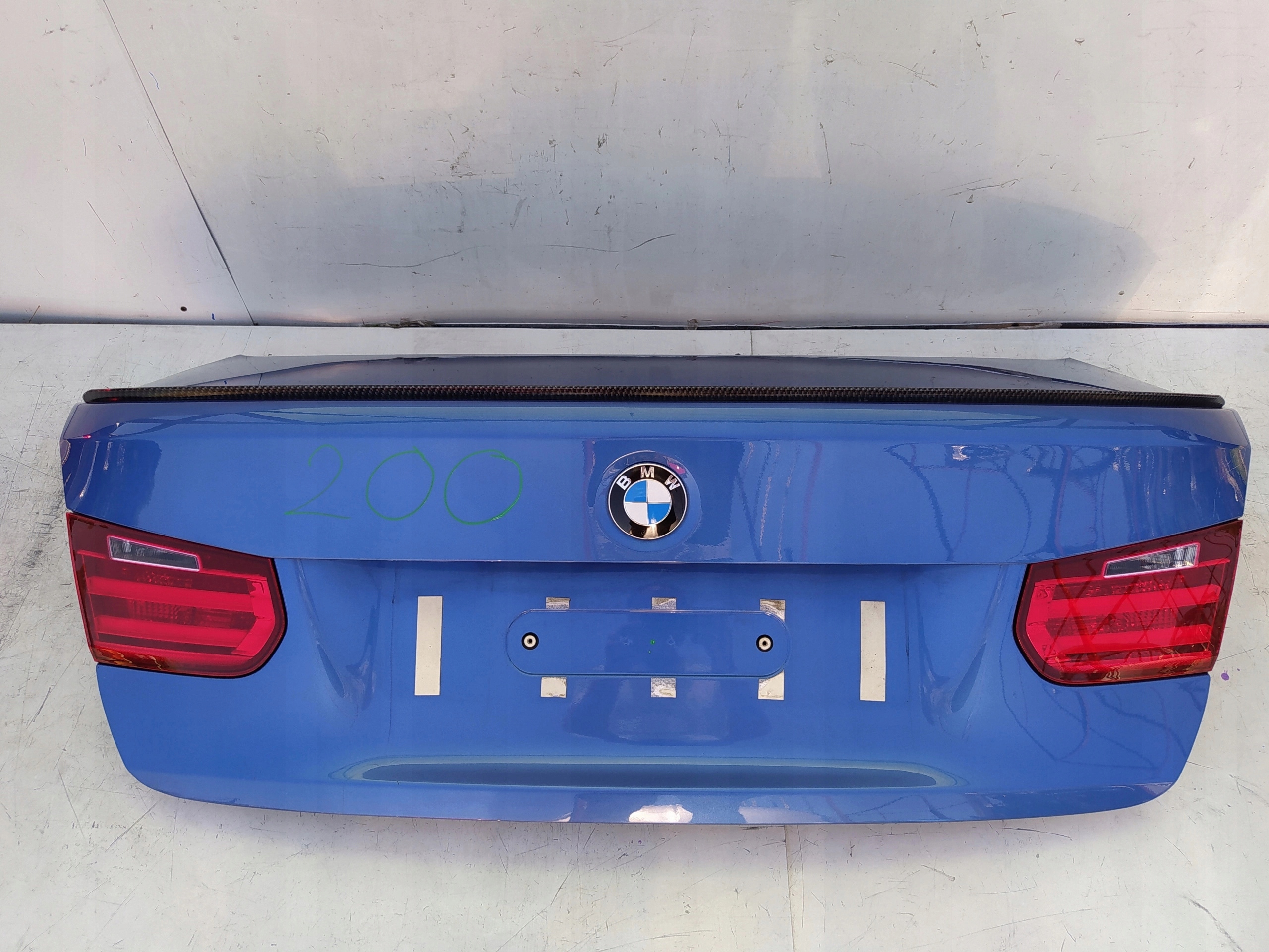 BMW F30 M PERFORMANCE KLAPA TYŁ TYLNA