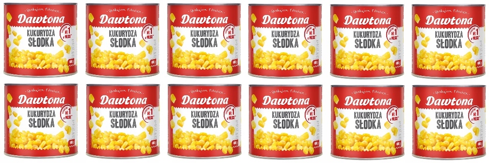 Levně 12 x 400 g Dawtona Kukuřice konzervovaná sladká Karton