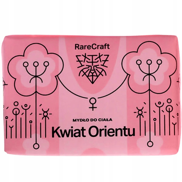 

RareCraft Kwiat Orientu mydło do ciała 110g