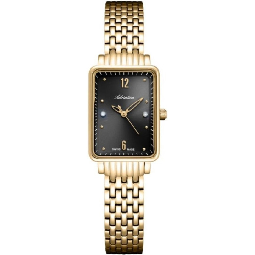 Dámské hodinky Adriatica A3829.1176Q Zirkony zlaté