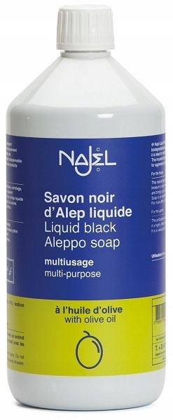 

Czarne mydło z Aleppo 1L Najel Bio środek do pran.