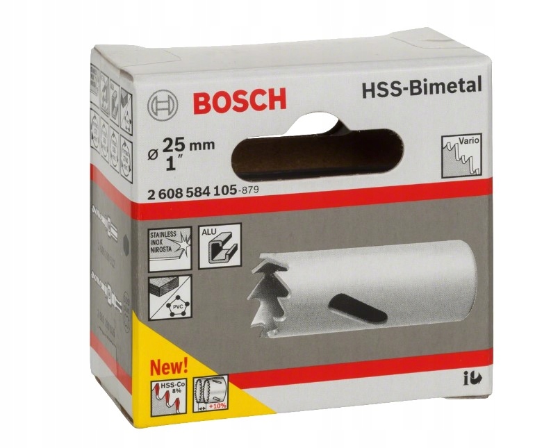 BOSCH PIŁA OTWORNICA KORONKA BIMETAL HSS 25 MM Marka Bosch