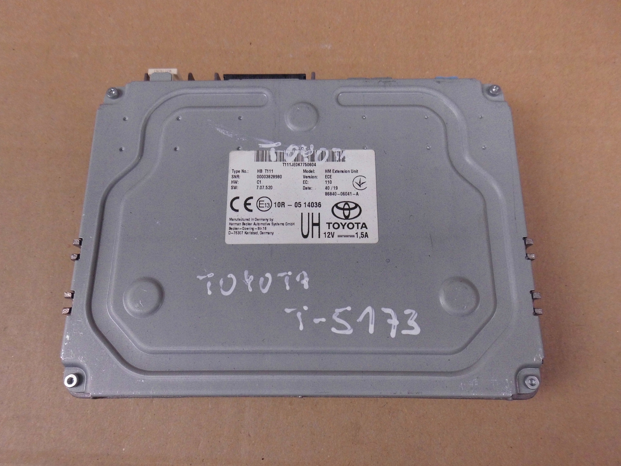 Toyota RAV4 V Camry 2018 2019 2020 2021 module navigation devices GPS 8684006041A >