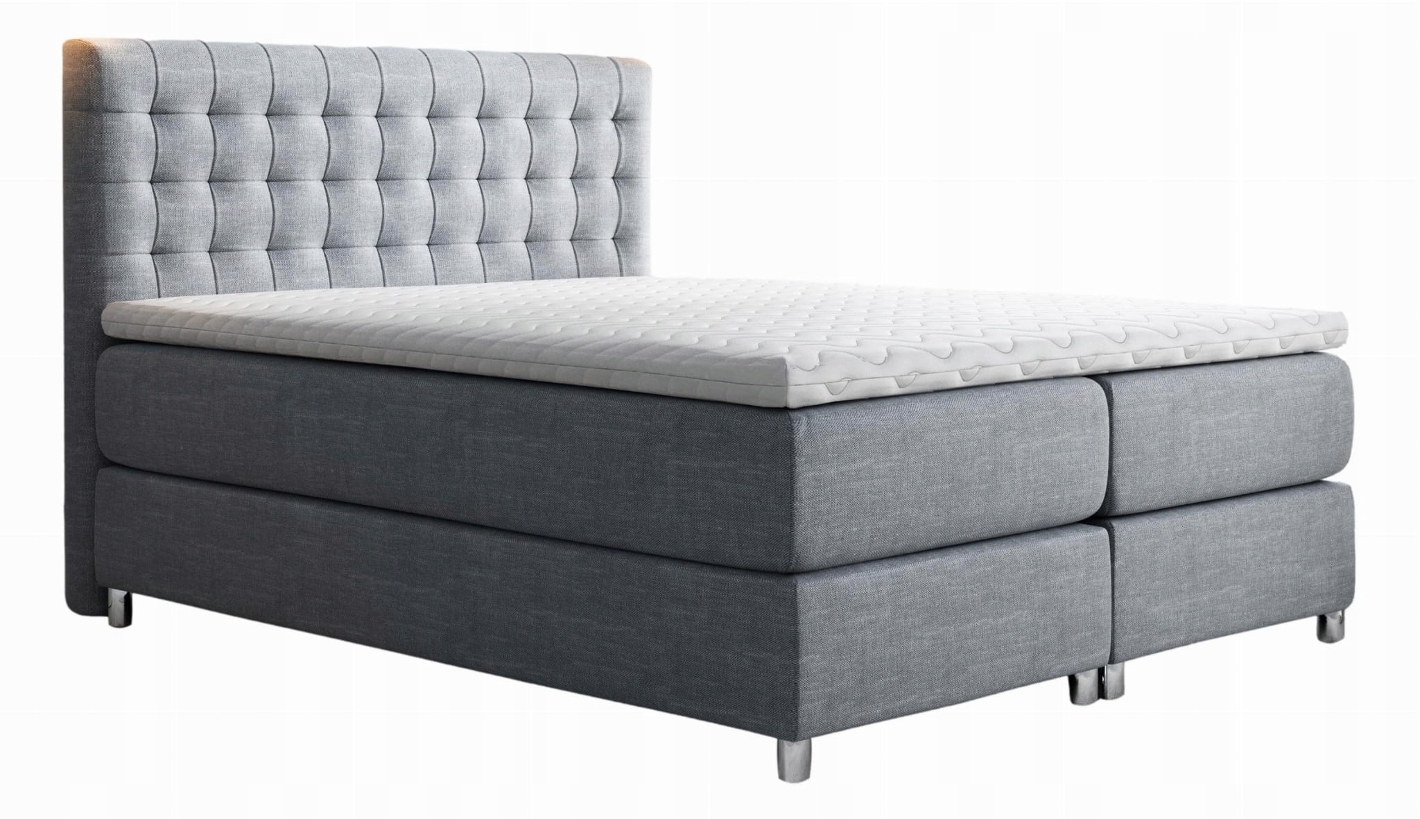 Kontinentální postel 160 x 200 cm s úložným prostorem různé barvy Trofa