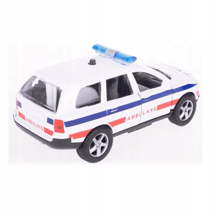 KARETKA POGOTOWIE METAL ŚWIATŁO DŹWIĘK LEKTOR PL Rodzaj pojazdu ambulans