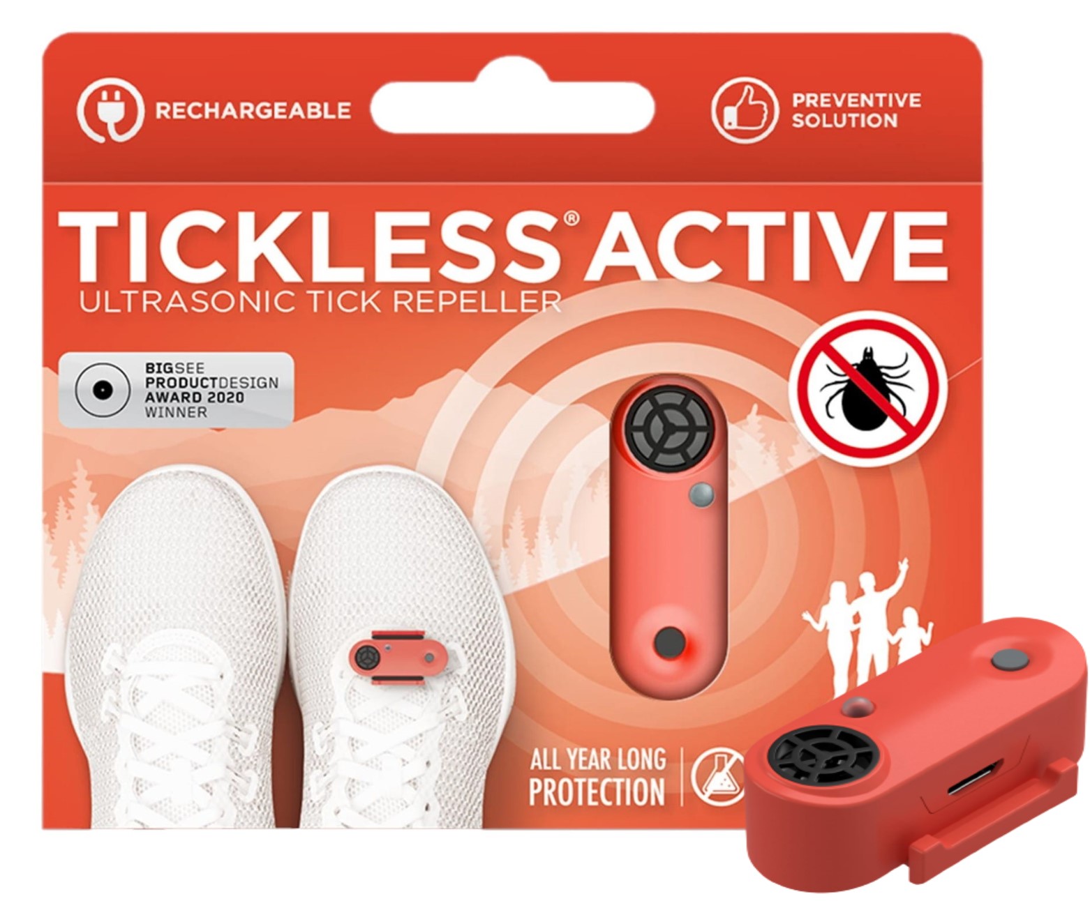 

Profesjonalny Odstraszacz Kleszczy Tickless Run