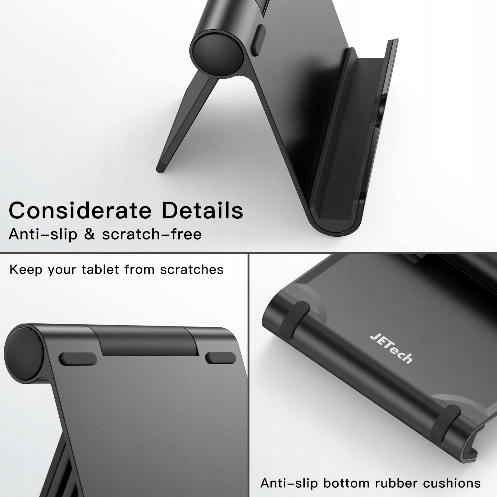 JETech Stojak Na Tablet Regulowany Składany Do iPad Galaxy Tab 4-13 Cal — miniatura 4