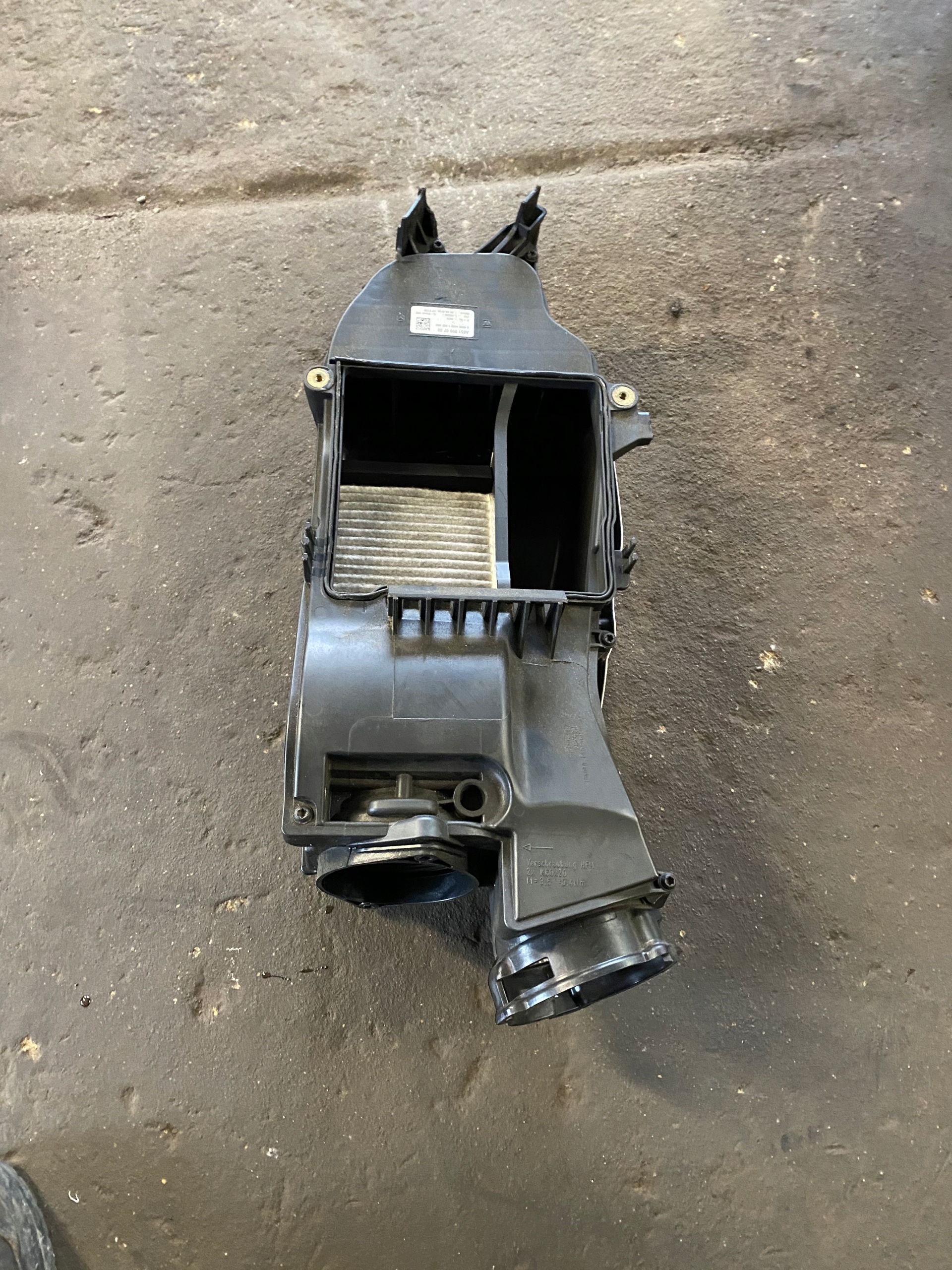 MERCEDES GLC 253 2.2 КОРПУС ФИЛЬТРА ВОЗДУХА