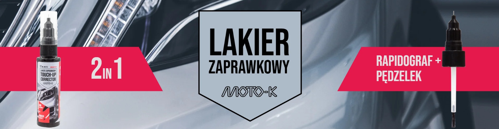 SZTYFT RAPIDOGRAF LAKIER ZAPRAWKOWY SKODA 9102 Producent Moto-K