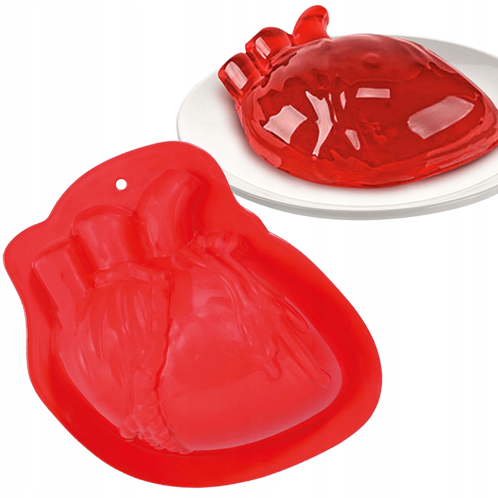 Foremka Froma na Galaretkę SERCE Halloween Horror Party 16x12cm